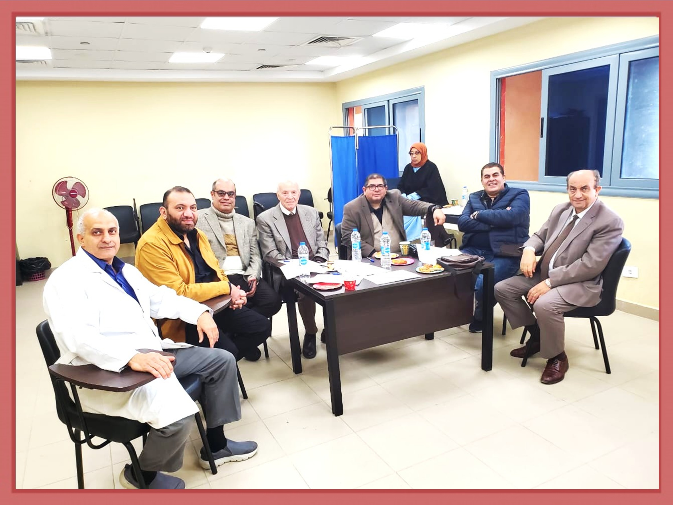 عقد امتحانات درجة الدكتوراه لقسم جراحة المخ والأعصاب 